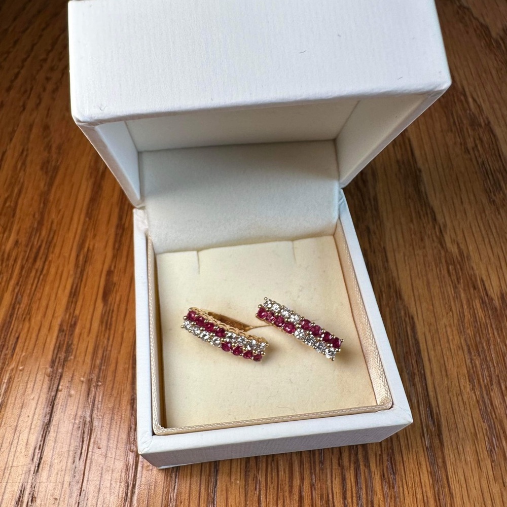 Ruby Earrings - image 5